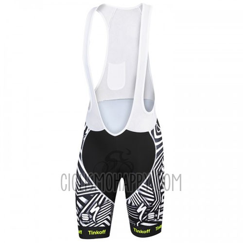 Tinkoff Cycling Jersey Bib Short 2016 Short Sleeve Gray